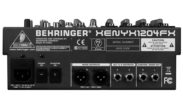 Behringer Xenyx 1204Fx