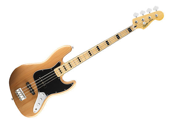 Vintage Modified Jazz Bass 70s Naturel Squier by FENDER