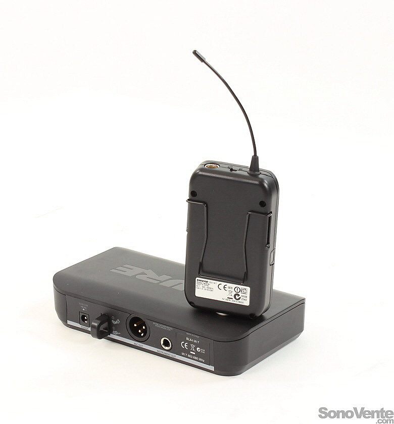 Shure BLX14/SM31 Système sans fil pour fitness avec micro serre