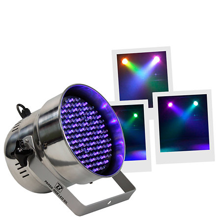 PAR 56 RGB LED Silver BoomTone DJ