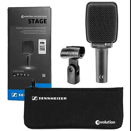 Sennheiser E609 Silver - Micro zang SonoVente.com - nl