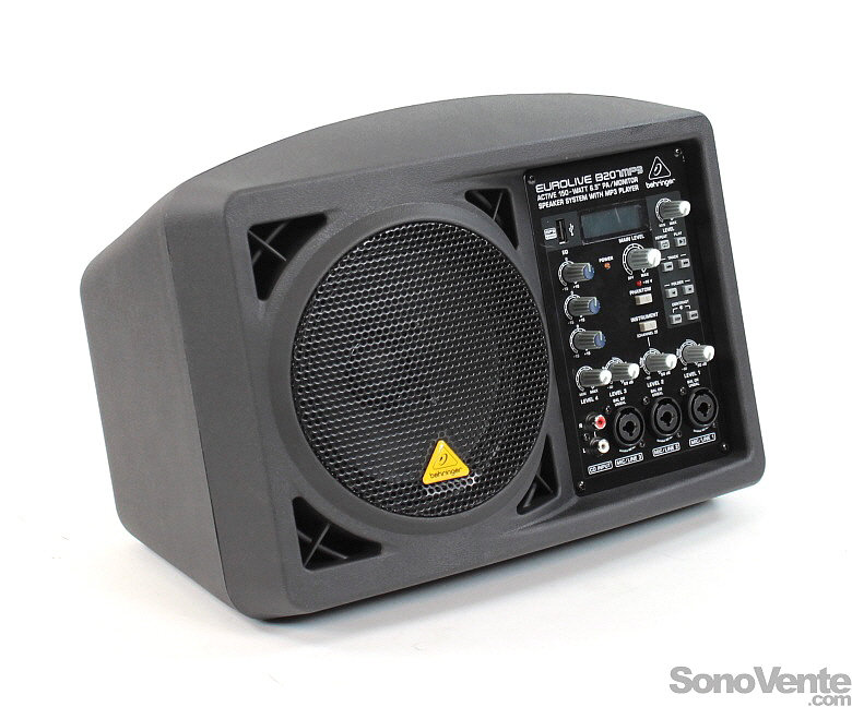 Behringer B207MP3 EUROLIVE - Enceinte Retour De Scène SonoVente.com