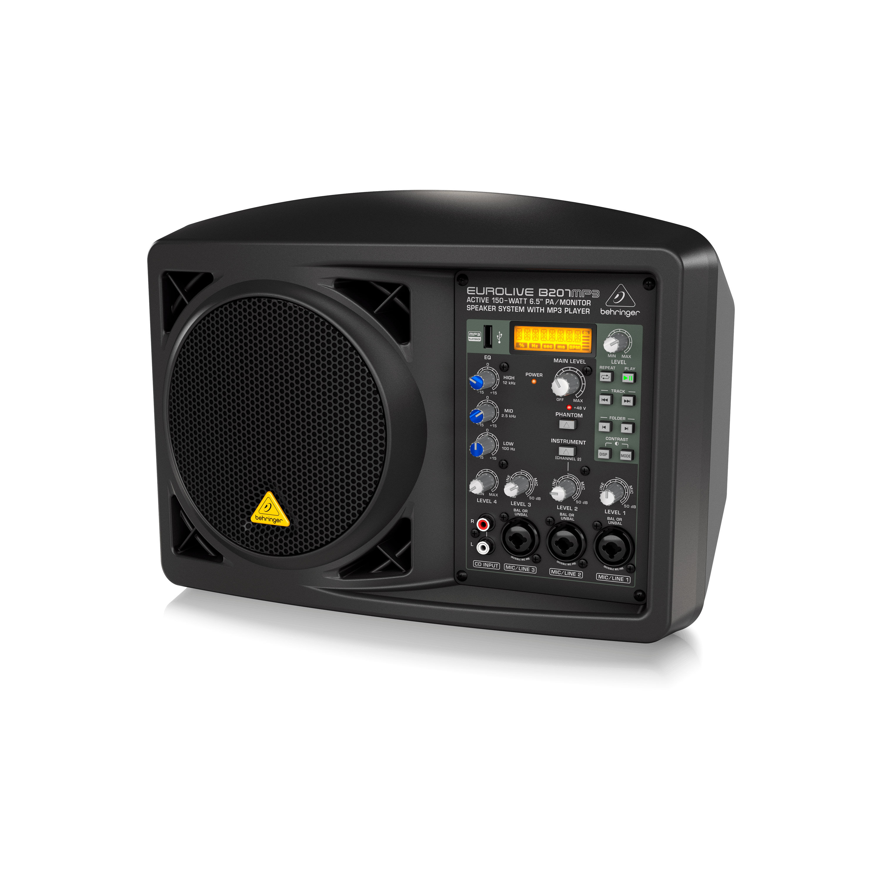 Behringer B207MP3 EUROLIVE - Enceinte Retour De Scène SonoVente.com