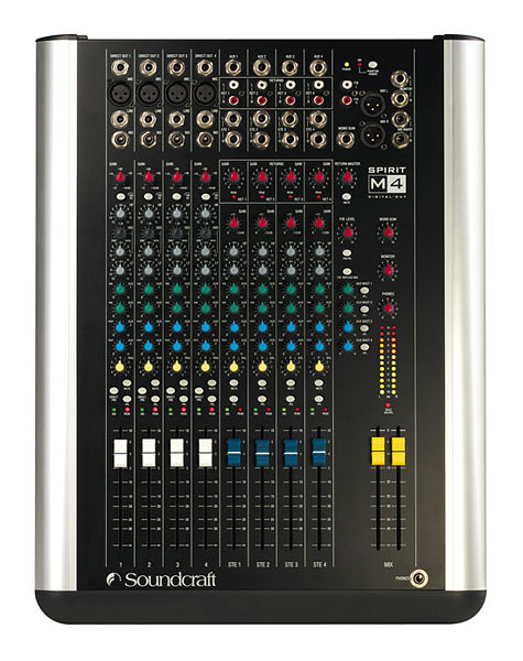 N*L様 Soundcraft Spirit M4 | アナログミキサー【本体の SoundCraft M4 - Console de mixage analogique SonoVente.com