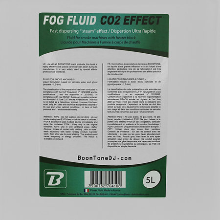 Fog Fluid CO2 Effect 5L BoomTone DJ