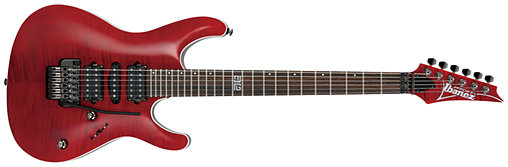 KIKO10P-TRR Premium - Transparent Ruby Red Ibanez