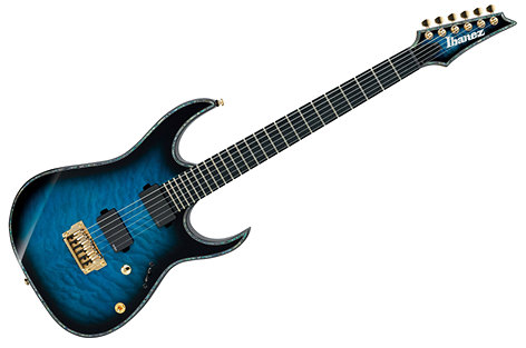 Ibanez RGIX20FEQM-SBS - Iron Label - Saphire Blue Sunburst