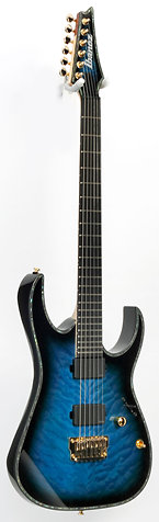 RGIX20FEQM-SBS - Iron Label - Saphire Blue Sunburst Ibanez