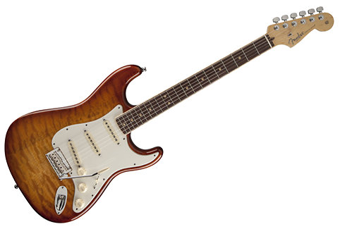 Fender Select Stratocaster Exotic Maple Quilt