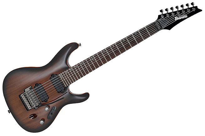 Ibanez S5527-TKS Transparent Black Sunburst