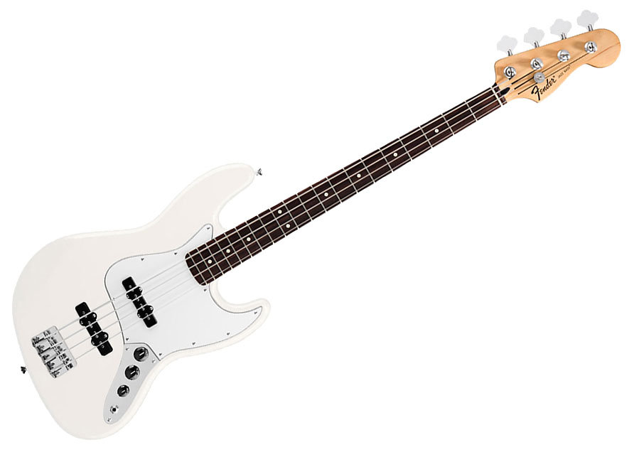 Fender Standard Jazz Bass Rosewood Artic White