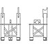 SUPCS Support pour Cercle Triangle 290 ASD