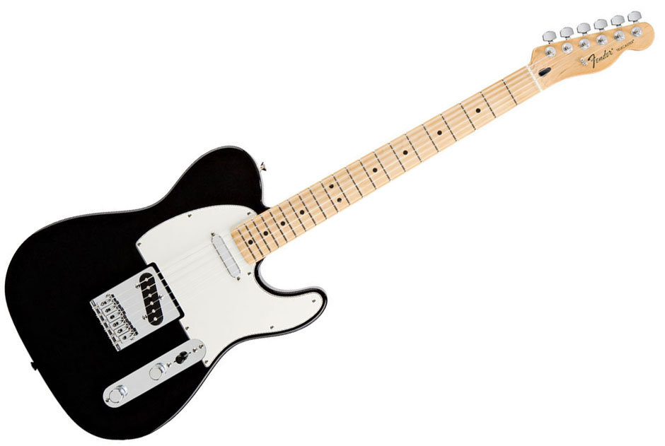 Fender Standard Telecaster Mn Black Guitare Forme T 3144