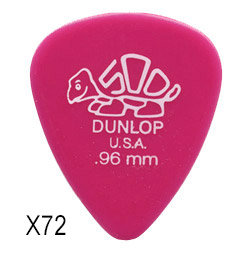 Dunlop 41R96 Delrin dur 96mm Sachet de 72