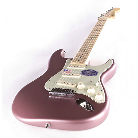 American Deluxe Stratocaster Maple Burgundy Mist Metallic Fender
