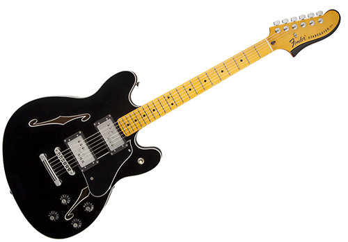Fender Starcaster Maple Black