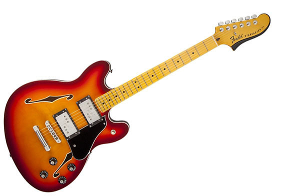 Fender Starcaster Maple Aged Cherry Burst