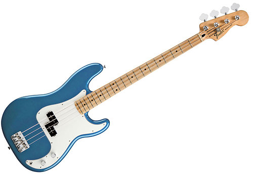 Fender Standard Precision Bass Maple Lake Placid Blue