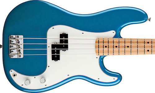 Fender Standard Precision Bass Maple Lake Placid Blue