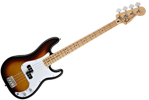Fender Standard Precision Bass Maple Brown Sunburst