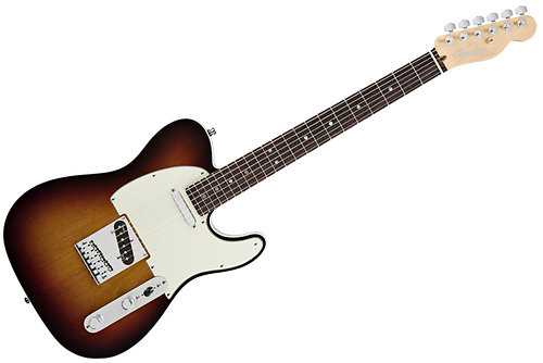 Fender American Deluxe Telecaster Rosewood 3 Color Sunburst