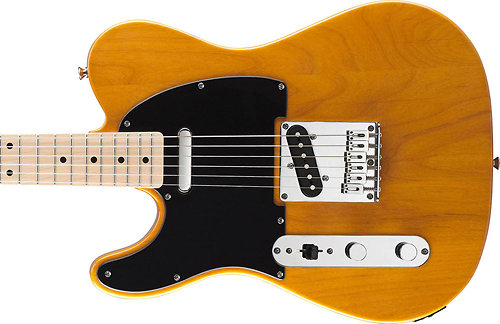 Squier Affinity Telecaster Left-Handed Maple Butterscotch Blonde