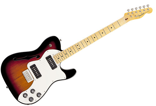 Fender Modern Player Telecaster Thinline Deluxe Maple 3 Color Sunburst