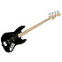 Vintage Modified Jazz Bass 77 Maple Fingerboard Black Squier by FENDER