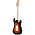 Affinity Stratocaster Left-Handed Rosewood Brown Sunburst Squier by FENDER