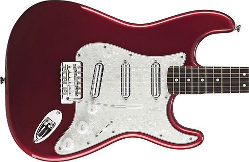 Squier by FENDER Vintage Modified Surf Stratocaster Rosewood Candy Apple Red