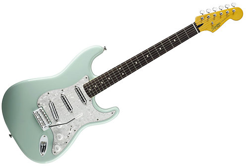 Squier by FENDER Vintage Modified Surf Stratocaster Rosewood Surf Green