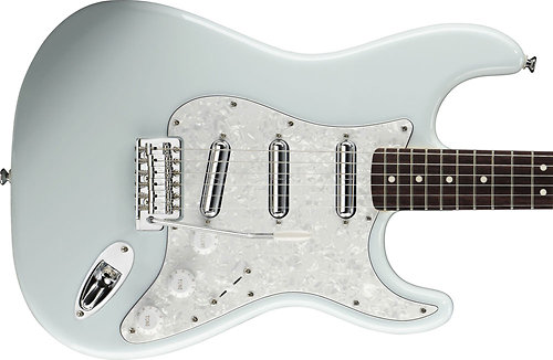 Squier by FENDER Vintage Modified Surf Stratocaster Rosewood Surf Green