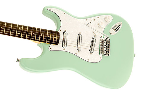 Vintage Modified Surf Stratocaster Rosewood Surf Green Squier by FENDER