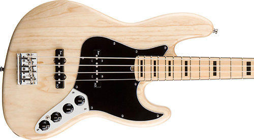 Fender American Deluxe Jazz Bass Ash Maple Natural