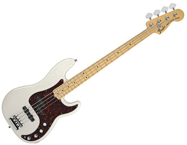 Fender American Deluxe Precision Bass Ash Maple White Blonde