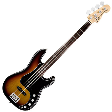Fender American Deluxe Precision Bass Rosewood 3 Color Sunburst