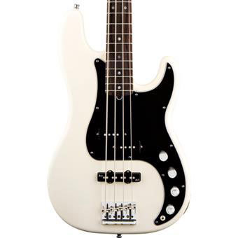 Fender American Deluxe Precision Bass Rosewood Olympic White