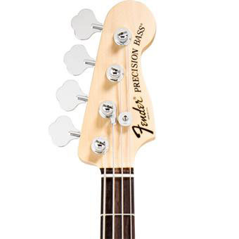 American Deluxe Precision Bass Rosewood Olympic White Fender