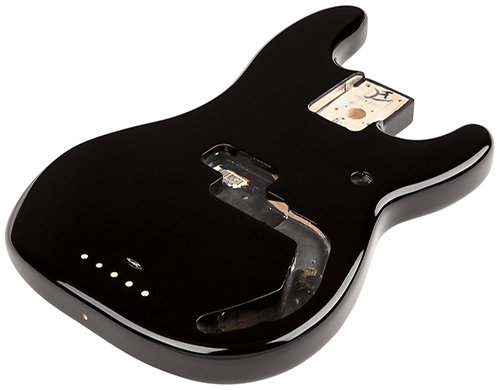 Corps Precision Bass Mexique Black Fender
