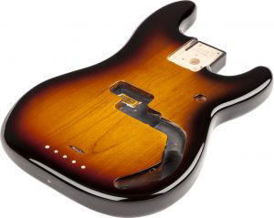 Fender Corps Precision Bass Mexique 3 Tons Sunburst