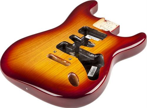 Fender Corps Stratocaster Ash USA Sienna Burst