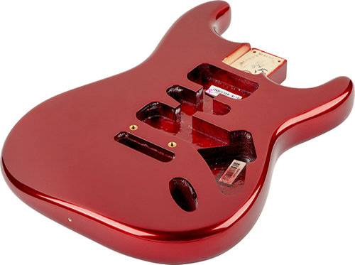 Corps Stratocaster USA Mystic Red "Modern Bridge" Fender