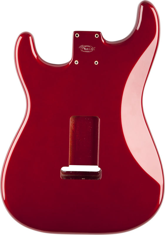Fender Corps Stratocaster Mexique Candy Apple Red