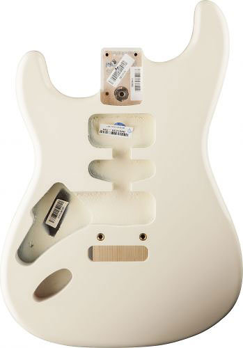 Fender Corps Stratocaster USA Gaucher Olympic White