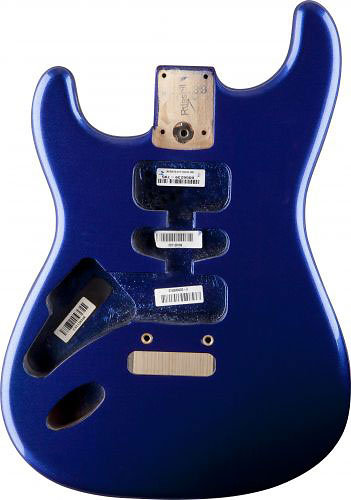 Fender Corps Stratocaster USA Gaucher Mystic Blue
