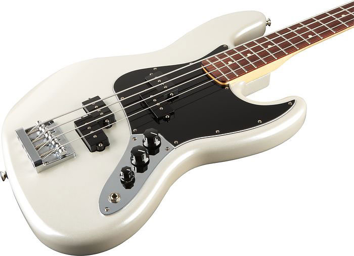 Blacktop Jazz Bass Rosewood White Chrome Pearl Fender
