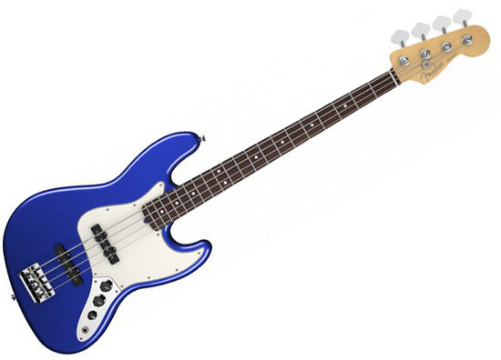 Fender American Standard Jazz Bass Rosewood Mystic Blue