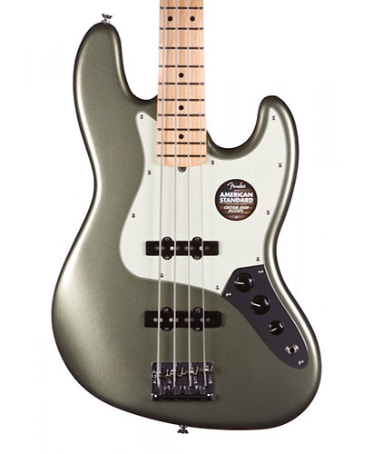 Fender American Standard Jazz Bass Maple Jade Pearl Metallic