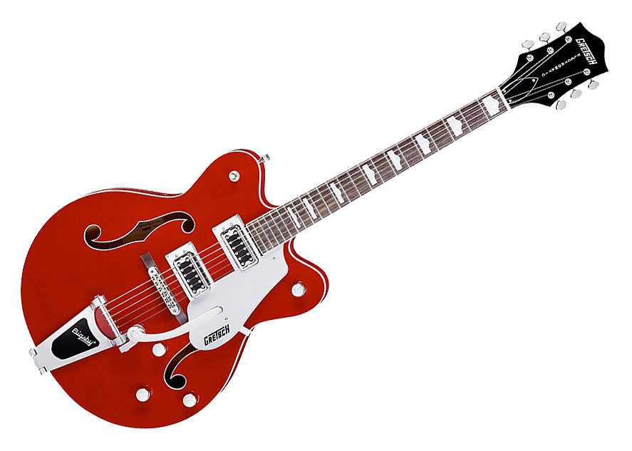 G5422TDC Electromatic Hollow Body Transparent Red Gretsch Guitars