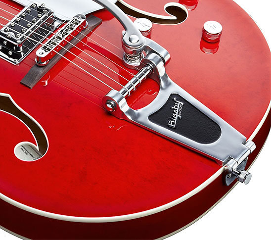 G5422TDC Electromatic Hollow Body Transparent Red Gretsch Guitars